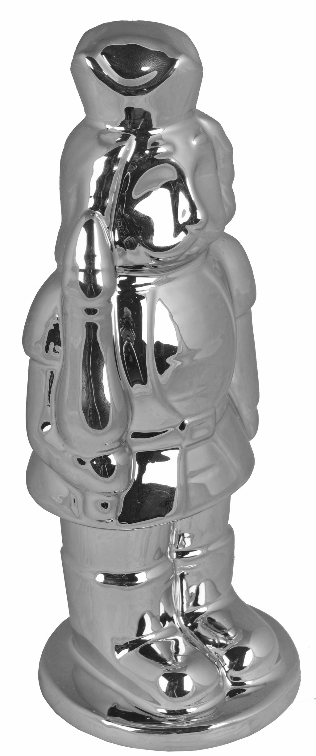 ŻOŁNIERZYK CERAMICZNY SREBRNY DUŻY