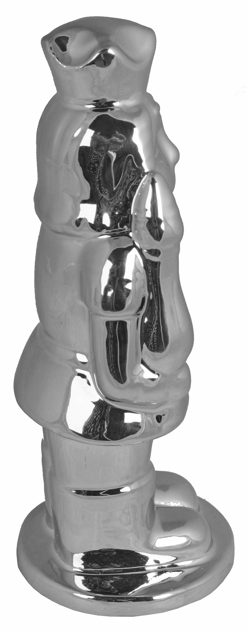 ŻOŁNIERZYK CERAMICZNY SREBRNY DUŻY