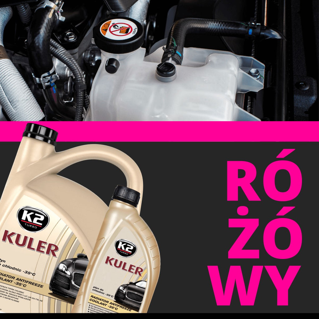 K2 KULER -35°C RÓŻOWY 5 L