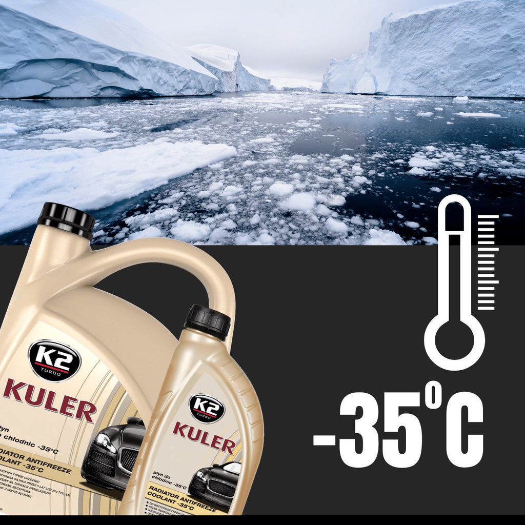 K2 KULER LONG LIFE -35°C POMARAŃCZOWY 1 L
