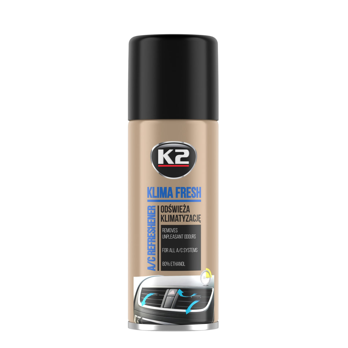 K2 KLIMA FRESH LEMON 150ml