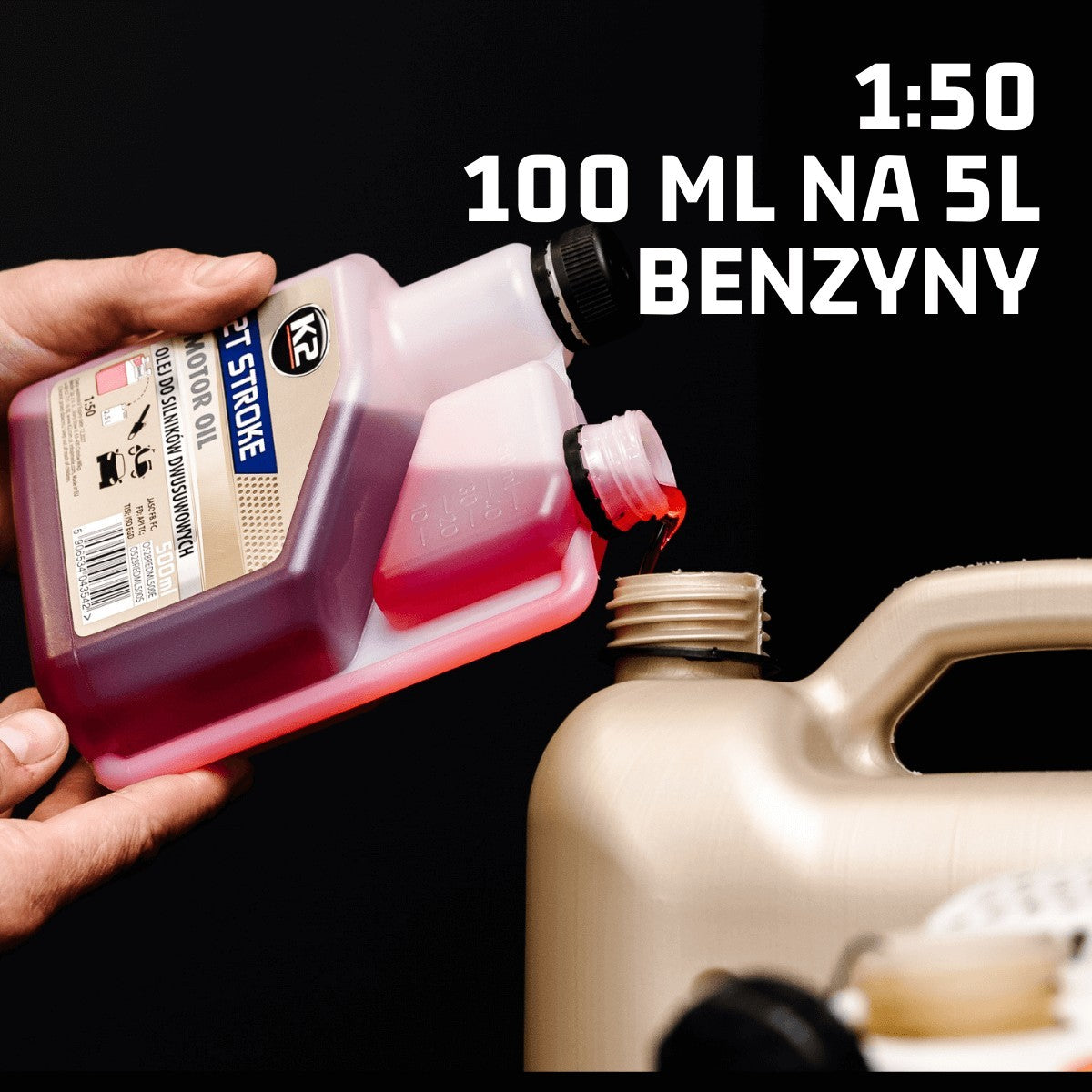 K2 STROKE CZERWONY 2T 500ML