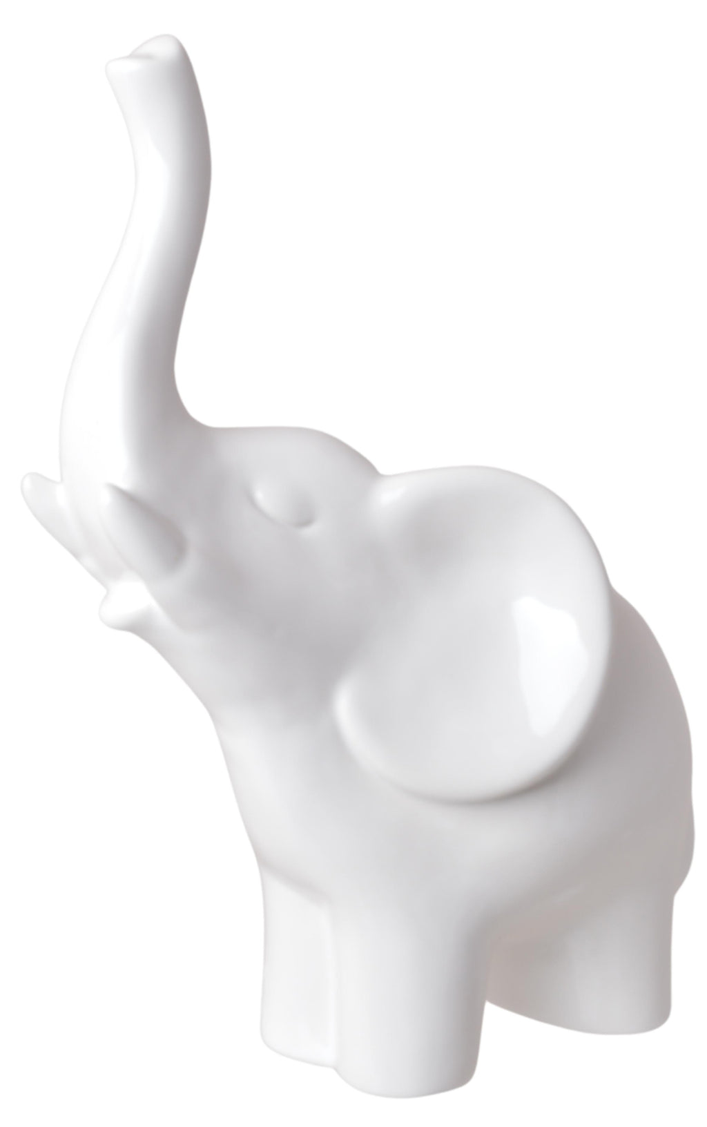 FIGURKA CERAMICZNA SŁOŃ BIAŁY MAŁY