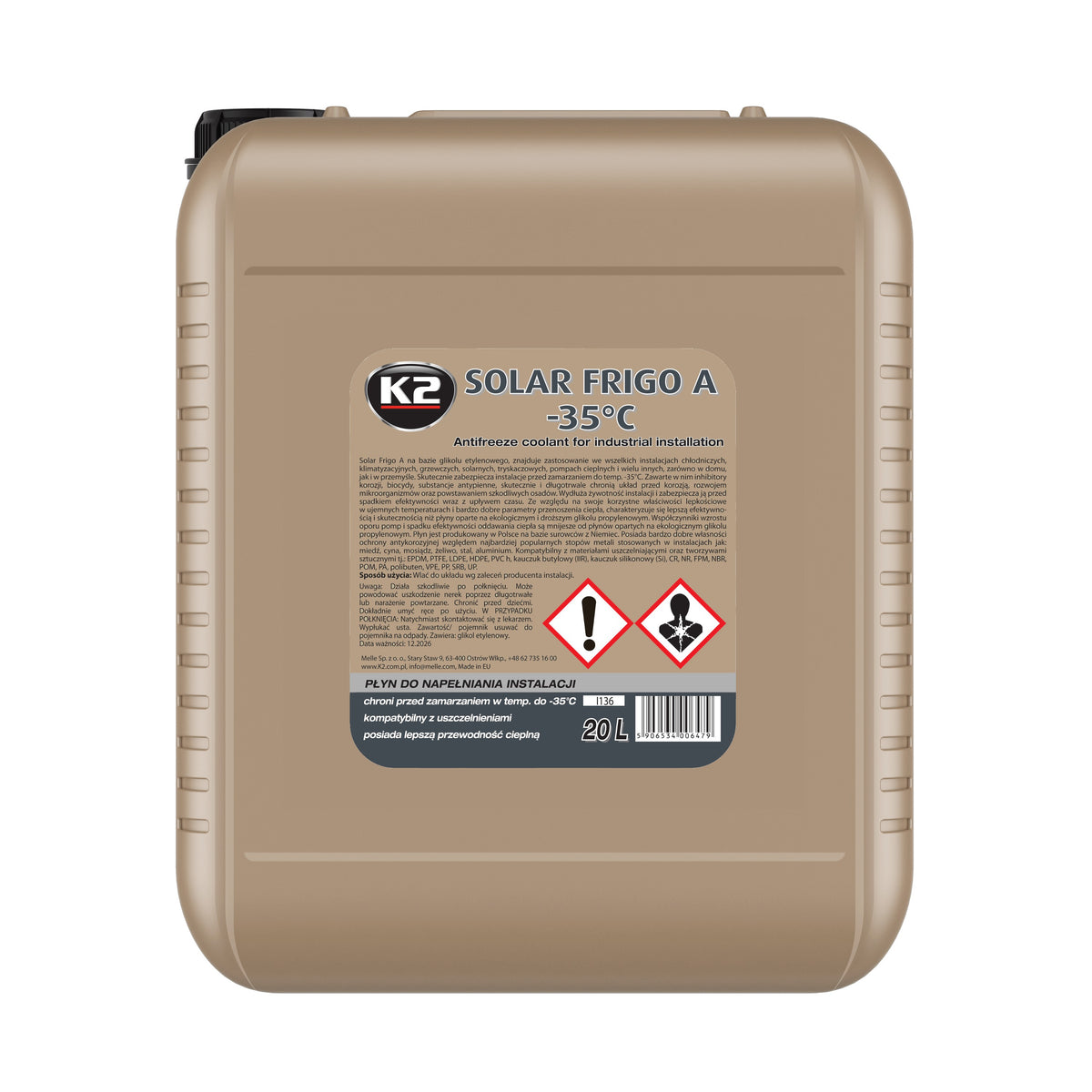 K2 SOLAR FRIGO  -35C 20 L