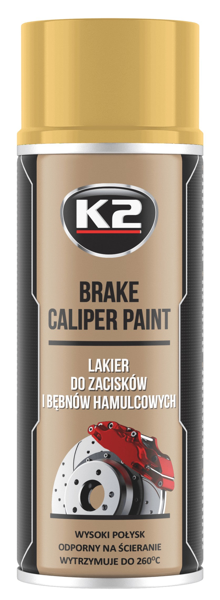 K2 BRAKE CALIPER PAINT 400ml ZŁOTY