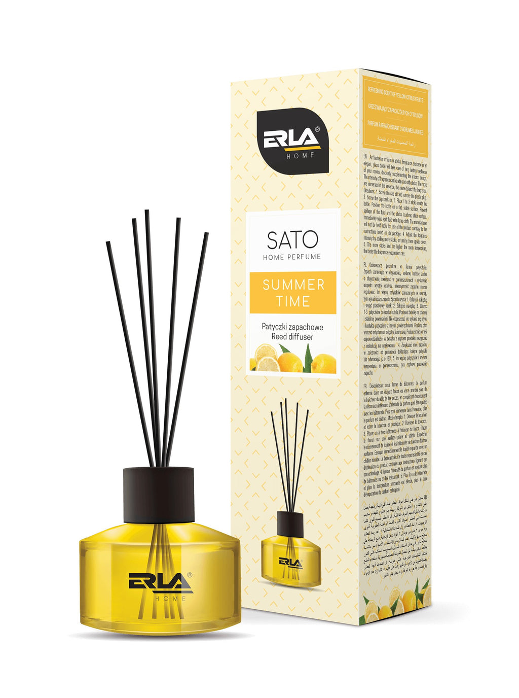 ERLA HOME SATO SUMMER TIME - Patyczki zapachowe 50ml
