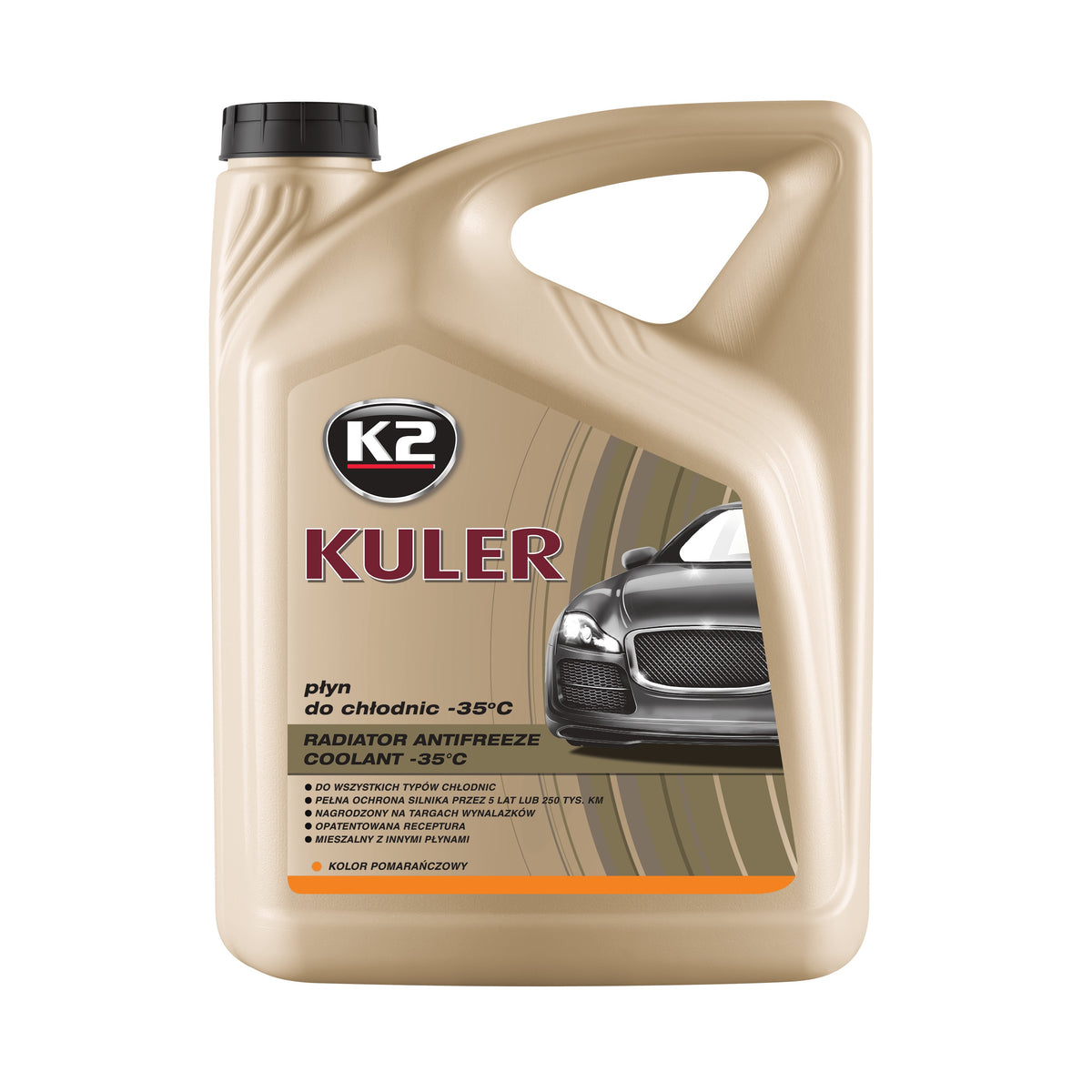 K2 KULER -35°C POMARAŃCZOWY 5 L