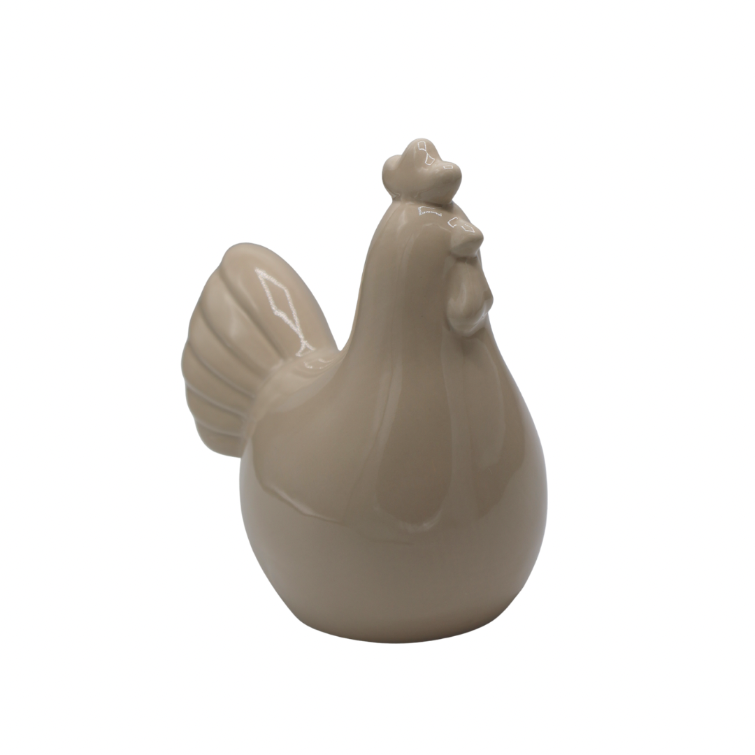 KURA CERAMICZNA BEŻOWA MAŁA