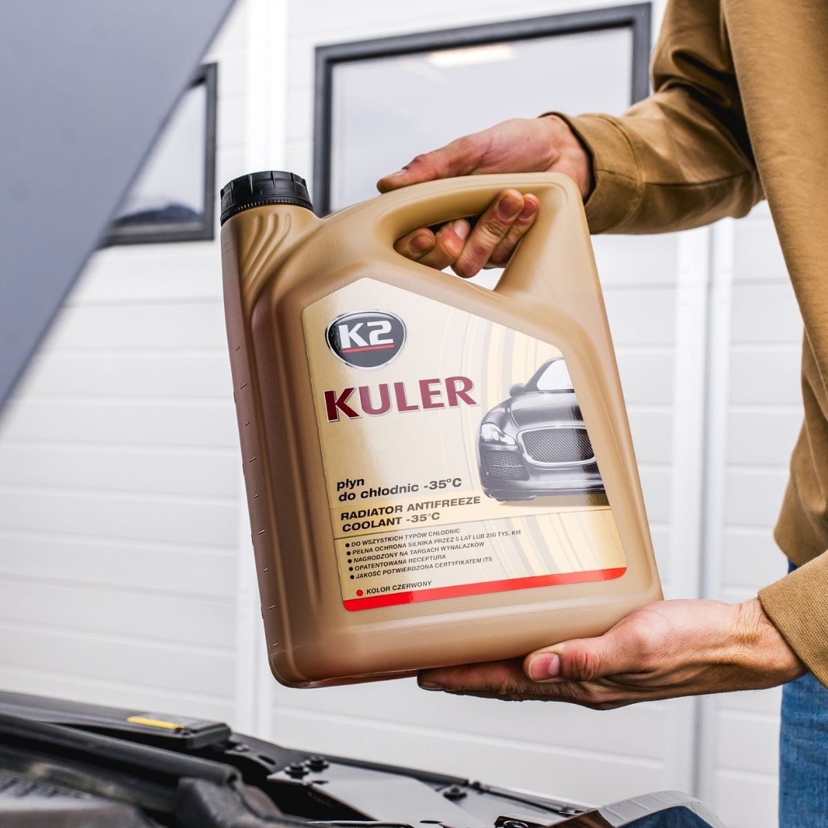 K2 KULER -35°C CZERWONY 5 L