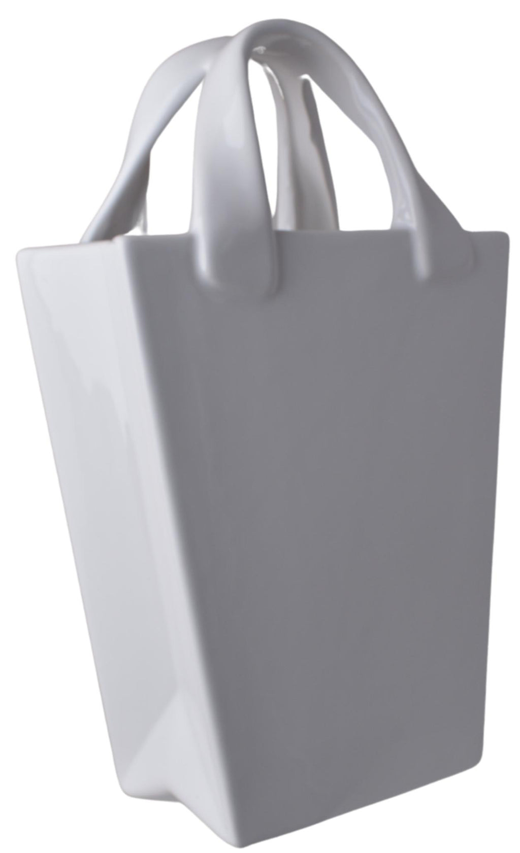 WAZON CERAMICZY TOREBKA BIAŁA