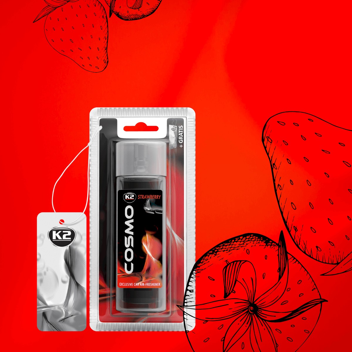 K2 COSMO STRAWBERRY 50 ML