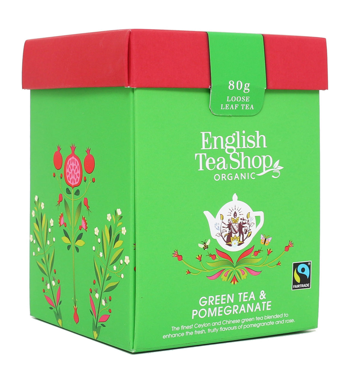 Green Tea Pomegranate - herbata sypana 80g