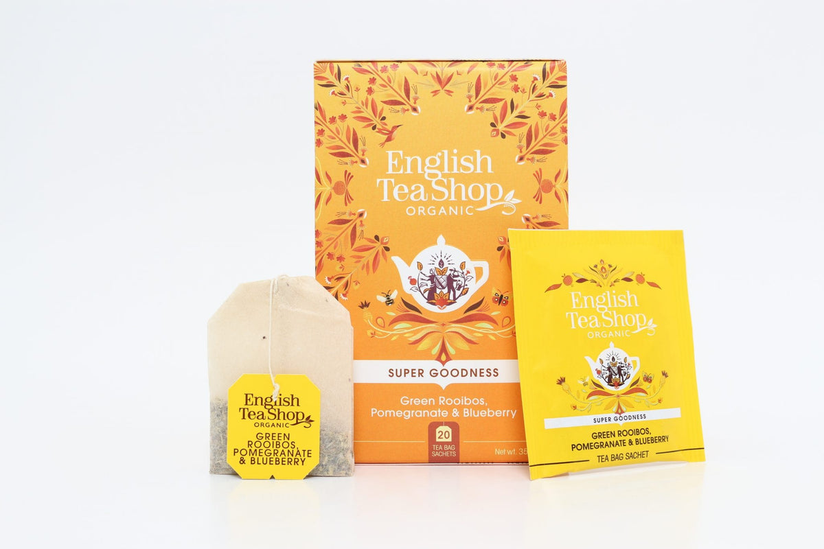 Green Rooibos, Pomegranate & Blueberry - 20 saszetek