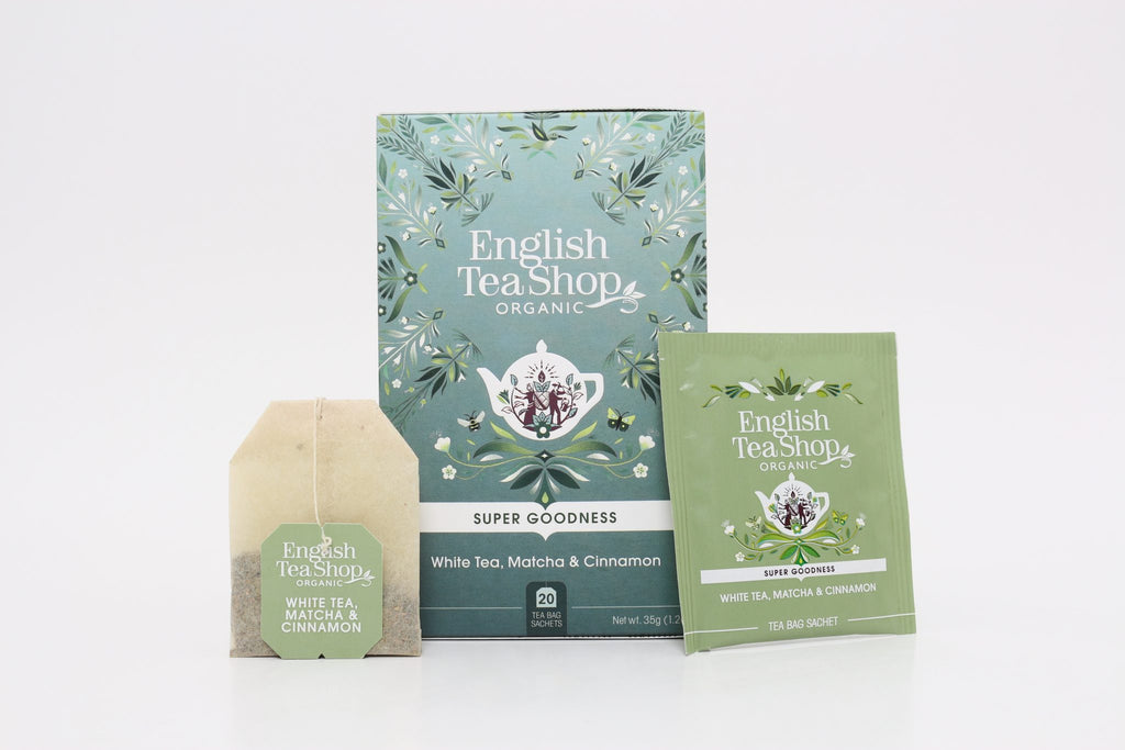 White Tea, Matcha & Cinnamon - 20 saszetek