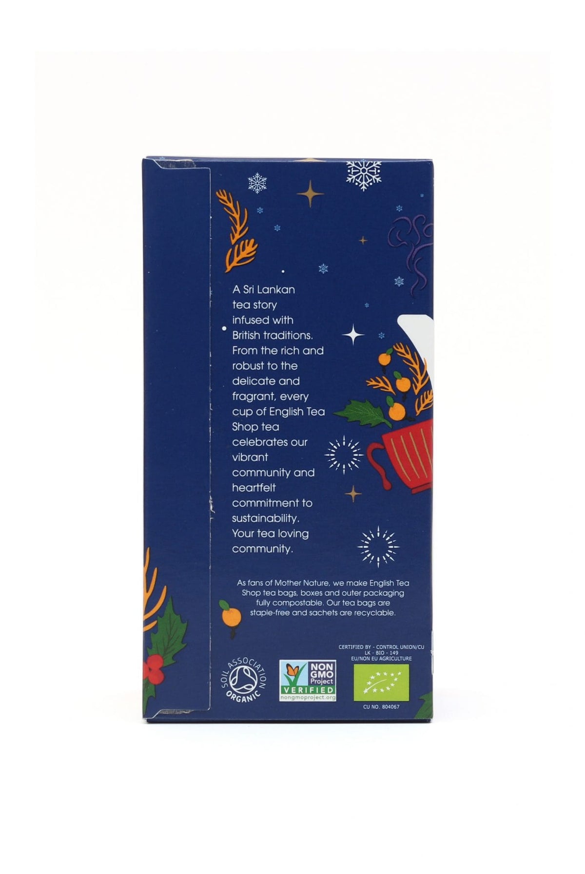 Kalendarz adwentowy, Advent Calendar Blue - 25 saszetek