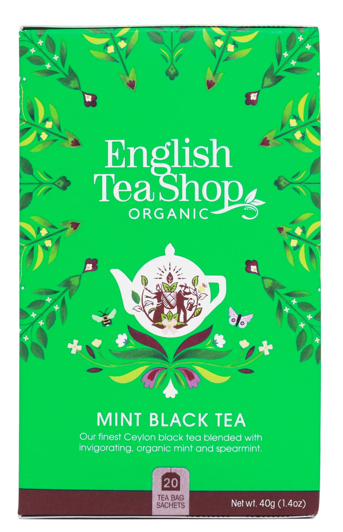 Mint Black Tea - 20 saszetek
