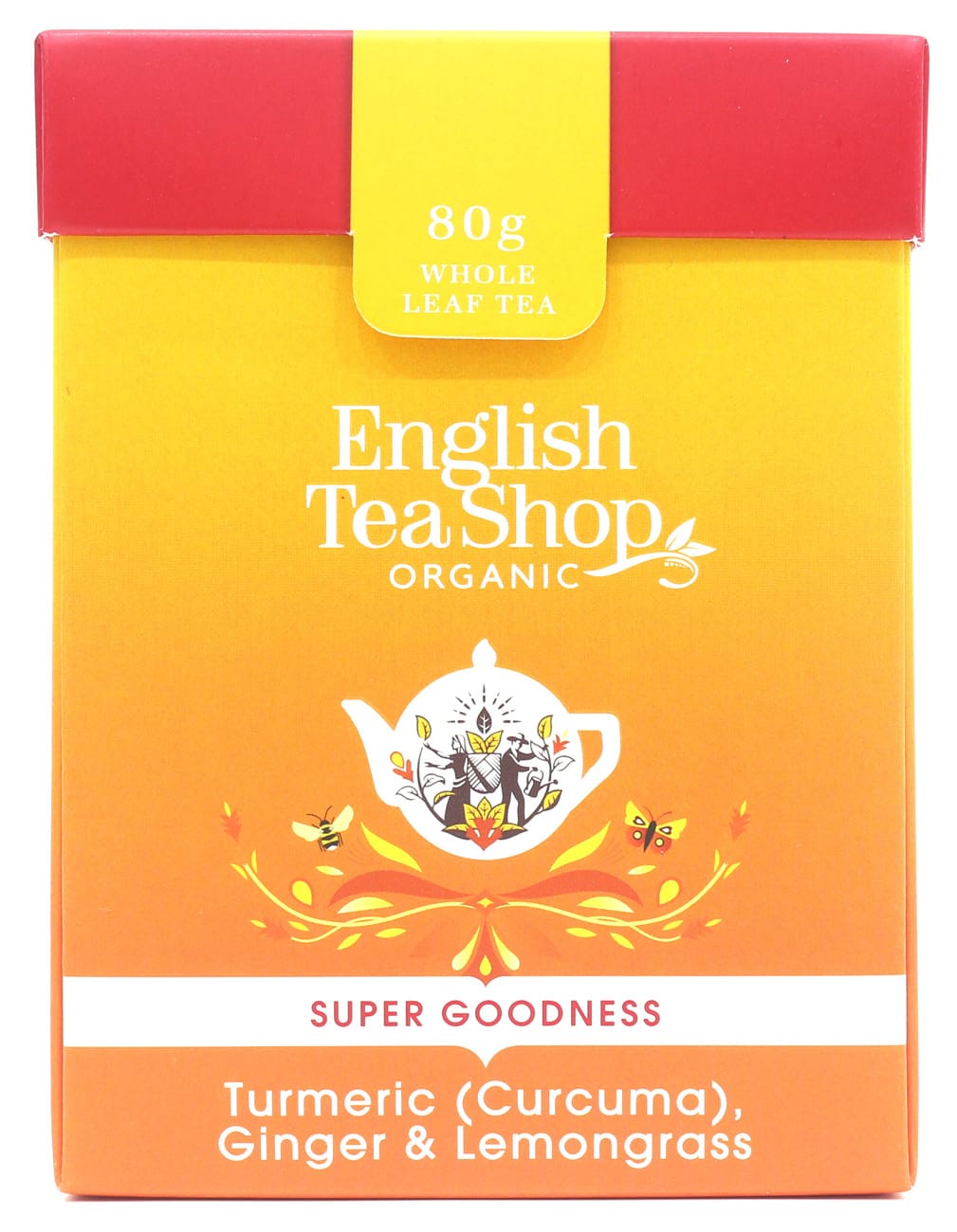 Turmeric (Curcuma), Ginger & Lemongrass - herbata 80g