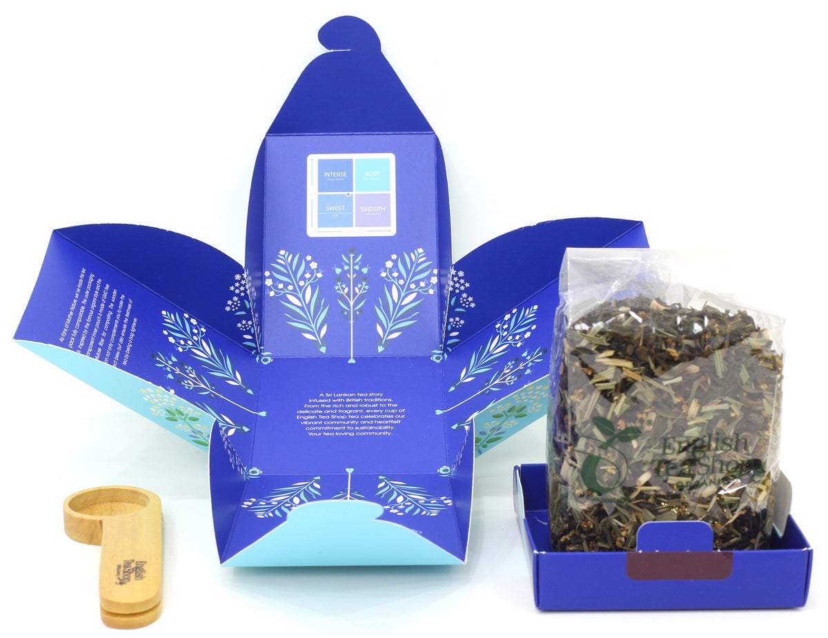 White Tea, Blueberry & Elderflower - herbata sypana 80g
