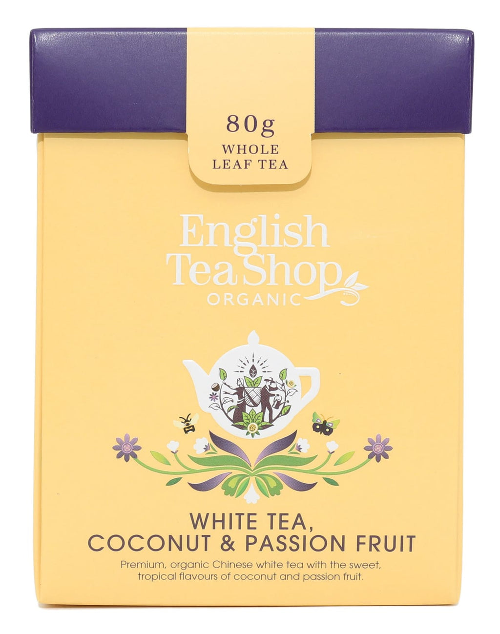White Tea Coconut & Passion fruit - herbata 80g
