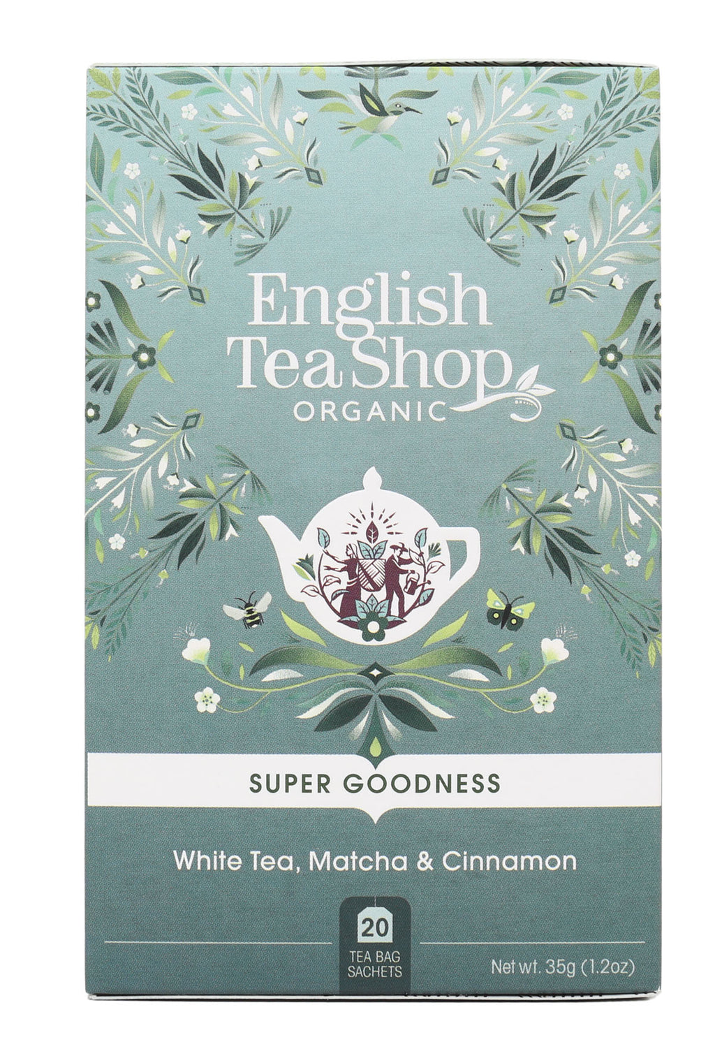 White Tea, Matcha & Cinnamon - 20 saszetek