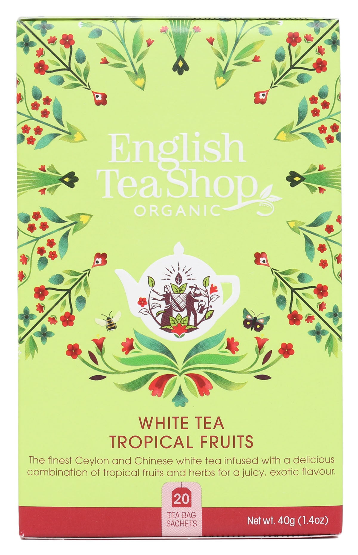 White Tea Tropical Fruits - 20 saszetek
