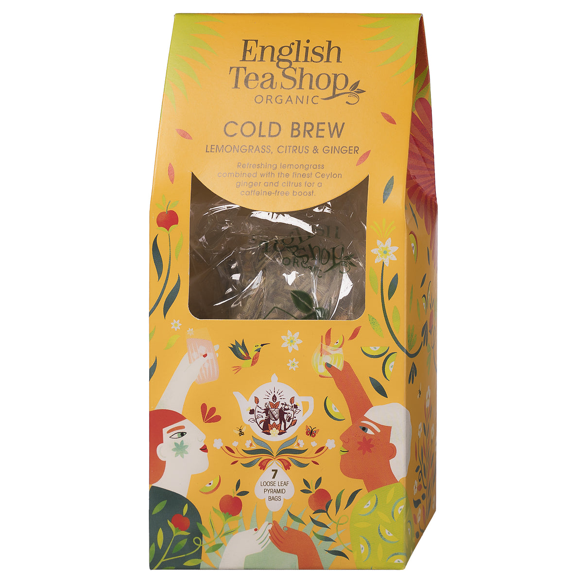 COLD BREW - Lemongrass, Citrus & Ginger 7 piramidek